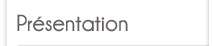 Menu présentation
